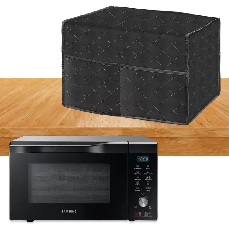 Air Fryer - 1個入り電子レンジカバー、エアフライヤーカバー、頑丈で耐久性のある布製保護カバー、複数のエアフライヤー・電子レンジに対応