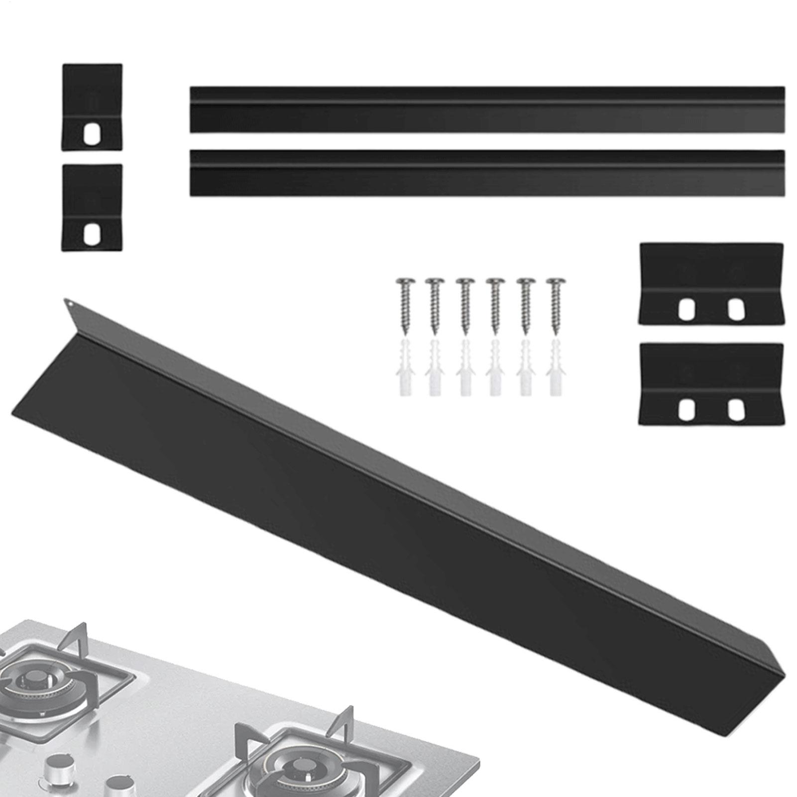 Kitchen Appliances In - コンロ隙間埋めステンレス鋼クックトップサイドストリップクックトップ隙間埋めカバーキッチンコンロカウンターアプライアンス用