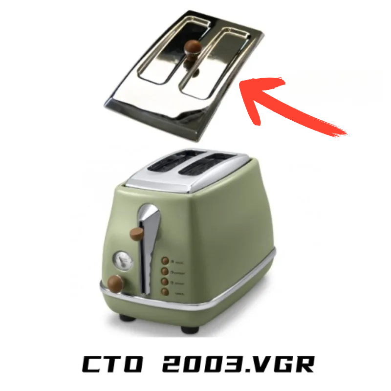 Toaster - デロンギ用防塵カバー,モーターサイクル用ターポリン,上部保護カバー,アクセサリー