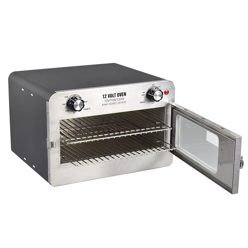 Toaster - プロ仕様の12V 120W車載用電子レンジ。持ち運び可能な電気式トースター兼食品保温器。トラック、RV、キャンプ、業務用に最適。