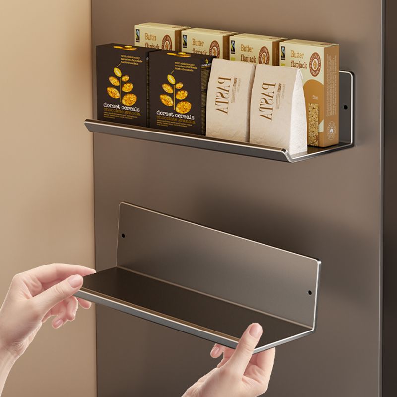 穴あけ不要の磁石式冷蔵庫用サイド収納ラック。キッチン用スパイ - Kitchen Appliances Cabinet のレビューと価格