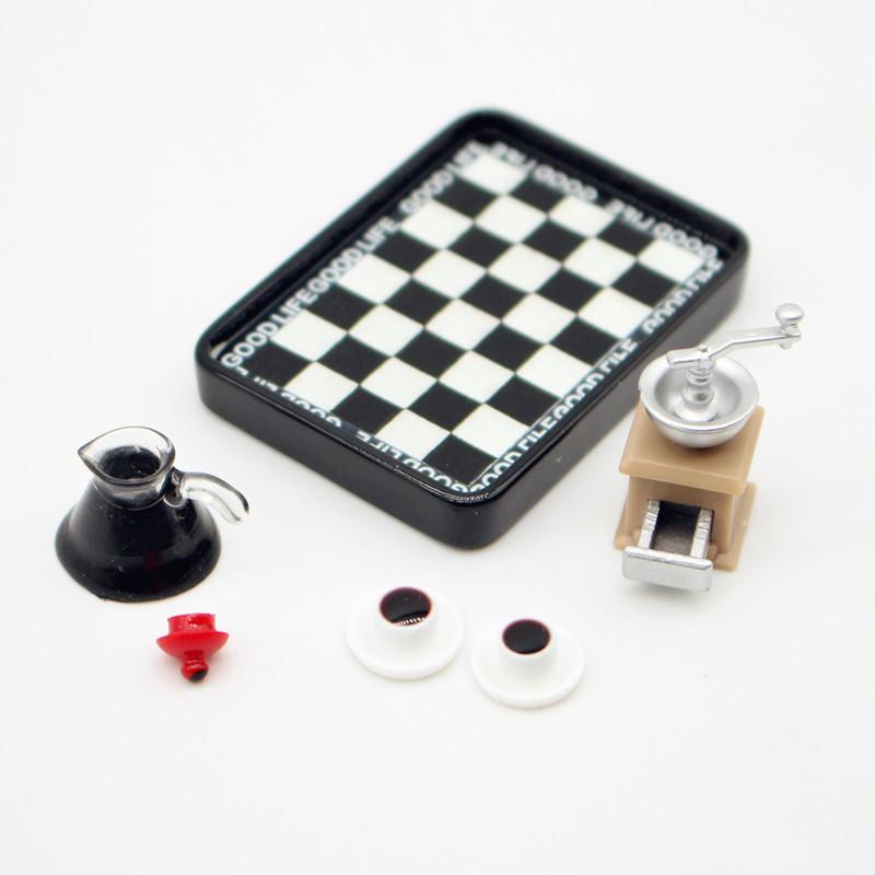 ドールハウスミニチュアコーヒーメーカーグラインダー黒と白の市 - Coffee Maker のレビューと価格