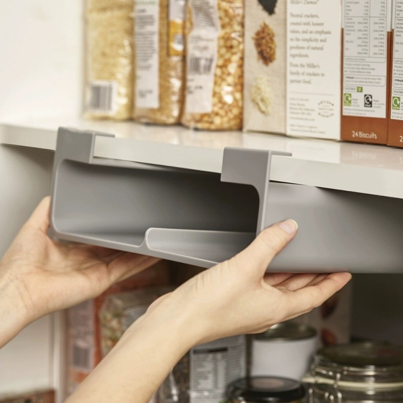 壁掛け式ラップフィルム収納ラック 穴あけ不要 キッチン用プラ - Kitchen Appliances Cabinet のレビューと価格
