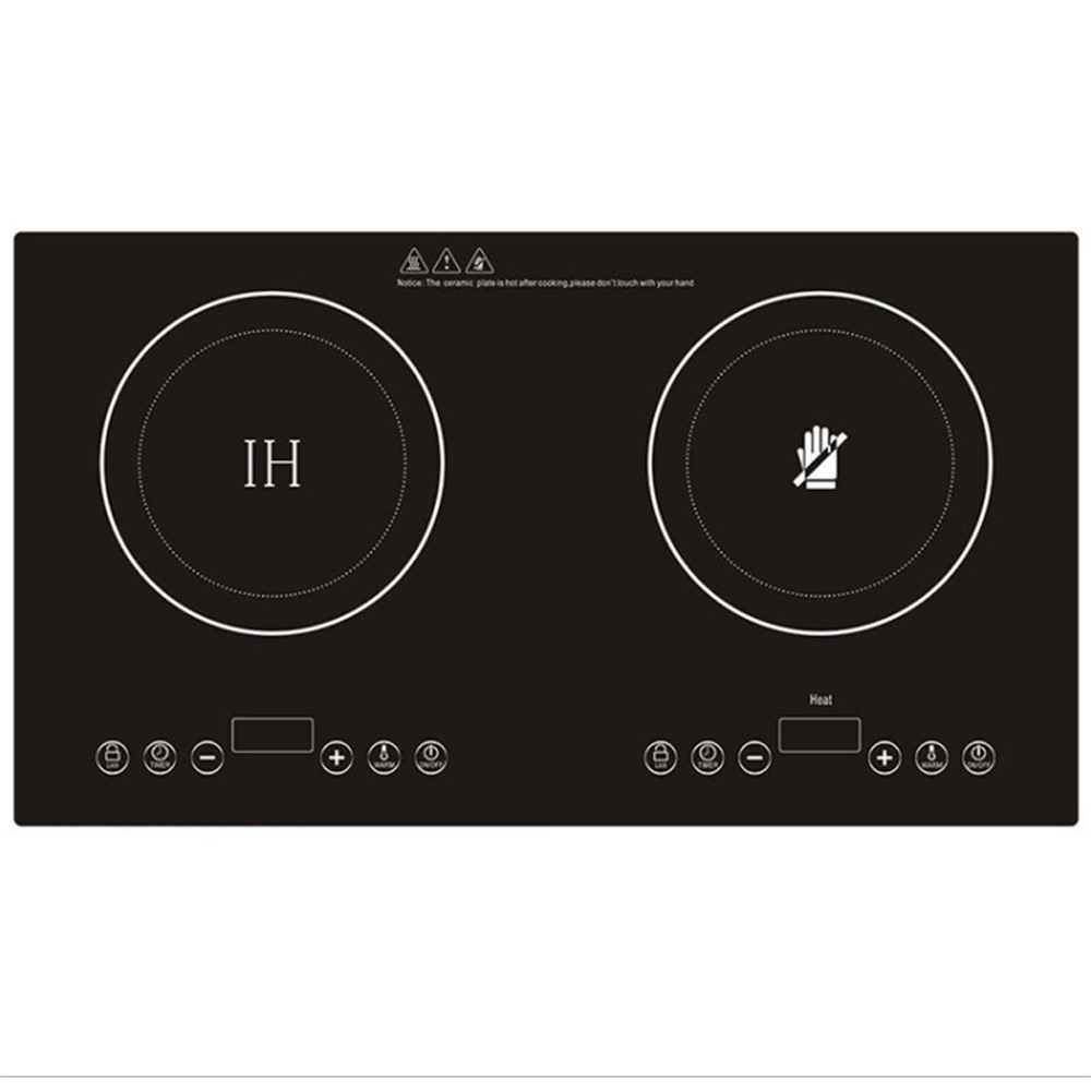 埋め込み式ダブルIHクッキングヒーター 電気コンロ セラミッ - Induction Cooktop Portable のレビューと価格