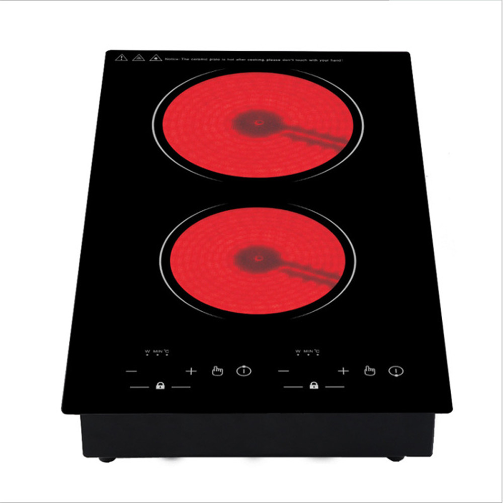 埋め込み式ダブルIHクッキングヒーター 電気コンロ セラミッ - Induction Cooktop Portable のレビューと価格