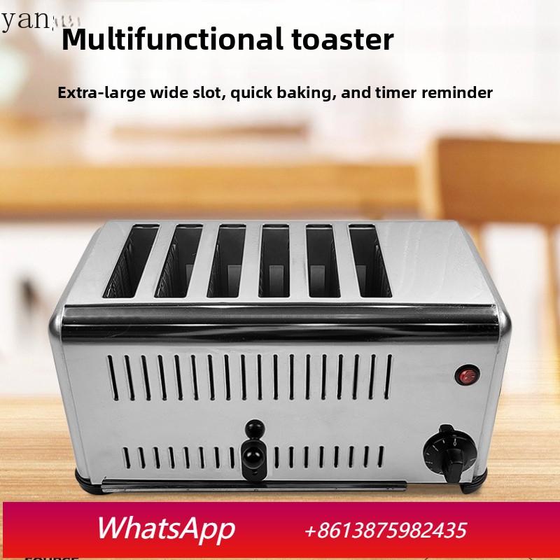 YJQ 業務用4枚焼きトースター 6枚焼きトースター ステン - Toaster のレビューと価格